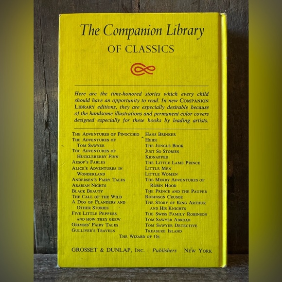 VINTAGE The Adventures of Pinocchio by C. Collodi - Companion Library Bo… - Picture 3 of 12